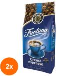 Fortuna Set 2 x Cafea Macinata Fortuna Crema Espresso, 500 g