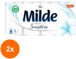 Milde Set 2 x 8 Role Hartie Igienica Milde Sensitive Strong & Soft 3 Straturi (FXE-2xEXF-TD-EXF21392)