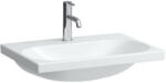 Laufen Lua kerámia mosdó 65x46 cm egy csaplyukkal, túlfolyó nélkül, fehér H8100840001561 (H8100840001561)