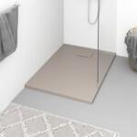 vidaXL Cădiță de duș, maro, 100x70 cm, SMC (148926) - comfy