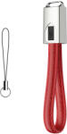  Cablu breloc pentru incarcare Telefon Iphone Rosu AutoProtect KeyCars