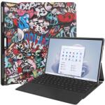  ART Husă rabatabilă Microsoft Surface Pro 9 / 10 / 11 GRAFFITI
