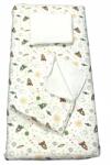 Deseda Set 3 piese de iarna pat 120x60 cm cu cearsaf paturica si perna aventura in spatiu Lenjerii de pat bebelusi‎, patura bebelusi