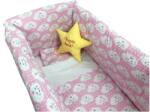 Deseda Aparatori laterale protectii pat 140x70 cm deseda maxi norisori pe roz