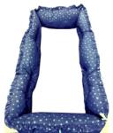 Deseda Set aparatori protectii laterale super groase stelute albe pe bleumarin 120×60 cm deseda