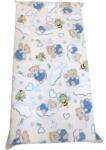Deseda Cearsaf cu elastic pe colt cu imprimeu ursi cu albine pe crem-120*60 cm Lenjerii de pat bebelusi‎, patura bebelusi