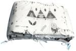 Deseda Aparatori laterale protectii laterale pat pufoase 120x60 cm h35cm deseda corturi de indian gri