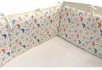 Deseda Aparatori laterale protectii laterale pat pufoase 120x60 cm h35cm fluturasi
