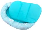 Deseda Cuib baby nest bebelusi forma ovala vernil cu norisori si luna