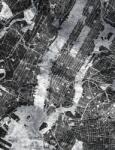  As-Creation Metropolitan Stories II, DD118828 Etno New York várostérkép madártávlatból szürke fekete fehér falpanel (DD118828)