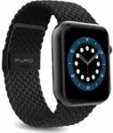 Tech-Protect PURO Braided Loop Band Apple Watch 38/40mm (negru) (PUR458BLK)
