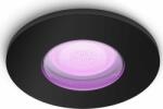 Philips Spot LED RGB inteligent incastrat Philips Hue Centura, Bluetooth, 1x5.7W, 350 lm, lumina alba si color (2000-6500K), IP44, Negru (929003526101)