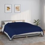 vidaXL Pătură cu greutăți, albastru, 220x260 cm, 15 kg, textil (350749) Patura