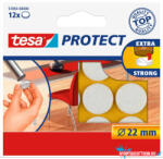 TESA Karcolásgátló filckorong, fehér, 12 db R22mm, Tesa (34336)