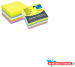 Info Notes Jegyzettömb öntapadó, 75x75mm, 400lap, 5654-80 Info Notes Brilliant mix sárga, zöld, lila, pink (42676) - nyomtassotthon