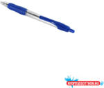 BLUERING Golyóstoll 0, 7mm, gumírozott kék átlátszó test, Bluering(R) , írásszín kék (BR894809BL)