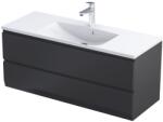 Roltechnik BRYLANT UNI 120 fürdőszoba szekrény, matt fekete OR36-SD2S-120-8-V3 (OR36-SD2S-120-8-V3)