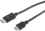 S-Conn DisplayPort > HDMI (ST-ST) 4K 30Hz 3m Black (77493-2) (77493-2)