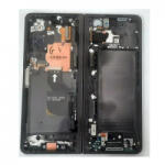 Samsung F936B Galaxy Z Fold 4 5G Előlap Keret+LCD Kijelző+Érintőpanel, Fekete (GH82-29461A) Service Pack