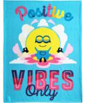 Halantex Minyonok polár takaró - Positive vibes only (MIN-326FB) (MIN-326FB)