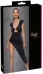 Cottelli Collection Party - aszimmetrikus, gyűrűs ruha (fekete) (27181541031) - shop
