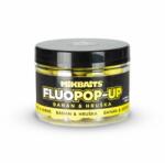 Mikbaits POP-UP FLUO BOJLI 150ml - BANÁN KÖRTE 14mm