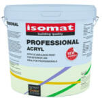 Isomat ACRYL PROFESSIONAL - vopsea lavabila, alba, mata, pentru exterior, ideala pentru profesionisti (Ambalare: Galeata 2.5 lt, Culoare: Base P)