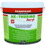 Isomat AK-THERMO ACRYL - tencuiala acrilica pentru acoperiri armate ale placilor termoizolante, 25 kg, alb