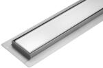 TOYA FALA White Glass Inox 800mm (75383)