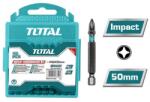 TOTAL Set 10 biti de impact PH2x50mm, Total TACIM16PH223 (TACIM16PH223) Surubelnita