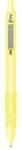 Zebra Golyóstoll, 0, 27 mm, nyomógombos, sárga tolltest, ZEBRA Z-Grip Pastel , kék (TZ91805)