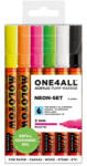 MOLOTOW Set de markere acrilice Molotow ONE4ALL 127HS neon, 2 mm, 6 buc (MLW100)