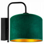Glimex Abazur Premium zöld fali lámpa 1xE27 (GA0184)