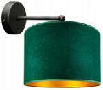 Glimex Abazur Premium zöld fali lámpa 1xE27 (GA0183)