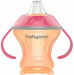 Babyono Cană antivarsare Babyono - Natural, 180 ml, roz (5901435406069-розов)