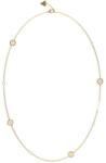 Guess Colier Guess 4G Loop cu cristale si email JUBN02283JWYGBKT-U