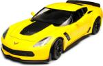 Welly Mașină din metal Welly - Chevrolet Corvette Z06, 1: 24, galben (24085)