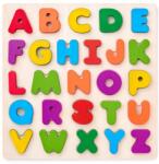 Woodyland Színes betűk fa formapuzzle 26db-os - Woodyland (90634)