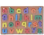 Magic Toys ABC kisbetűk fa formaillesztő játék (MKK574494)