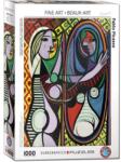 EUROGRAPHICS 1000 db-os puzzle - Fine Art Collection - Girl before a mirror, Pablo Picasso (6000-5853) (6000-5853)