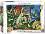 EUROGRAPHICS 1000 db-os puzzle - Fine Art Collection - Mediterranean Landscape, Pablo Picasso (6000-5854) (6000-5854)