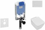 Ideal Standard ProSys - Set de instalare încastrată, toaletă și capac Strada II, clapetă Oleas M1, Aquablade, SoftClose, crom mat ProSys80M SP101 (ProSys80M SP101)