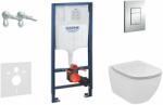 GROHE Rapid SL - Set de instalare încastrată, toaletă și capac Ideal Standard, clapetă Skate Cosmo, Aquablade, SoftClose, crom 38528SET-KU (38528SET-KU)