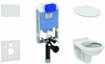 Ideal Standard ProSys - Set de instalare încastrată, vas de toaletă Alpha și capac, clapetă Oleas M1, SoftClose, alb ProSys80M SP112 (ProSys80M SP112)