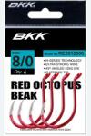 BKK red octopus beak harcsázó horog 6/0# 5 db/csomag (BKBP2-021)