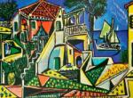 EUROGRAPHICS 6000-5854 - Fine Art Collection - Mediterranean Landscape, Pablo Picasso - 1000 db-os puzzle (6000-5854)