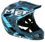 MET Parachute Fullface Kerékpáros Sisak Matt Kék-cián