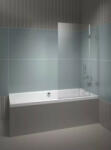 RIHO Scandic NXT X109 kádparaván átlátszó üveg 90X150 cm krómozott zsanérokkal balos kivitel G001145120 (G001145120)