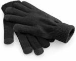 Beechfield Mănuși tricotate TouchScreen Smart - Neagră | L/XL (B490-1000038552)