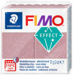 FIMO Effect süthető gyurma, 57 g - csillámos rózsa arany (8010-212)